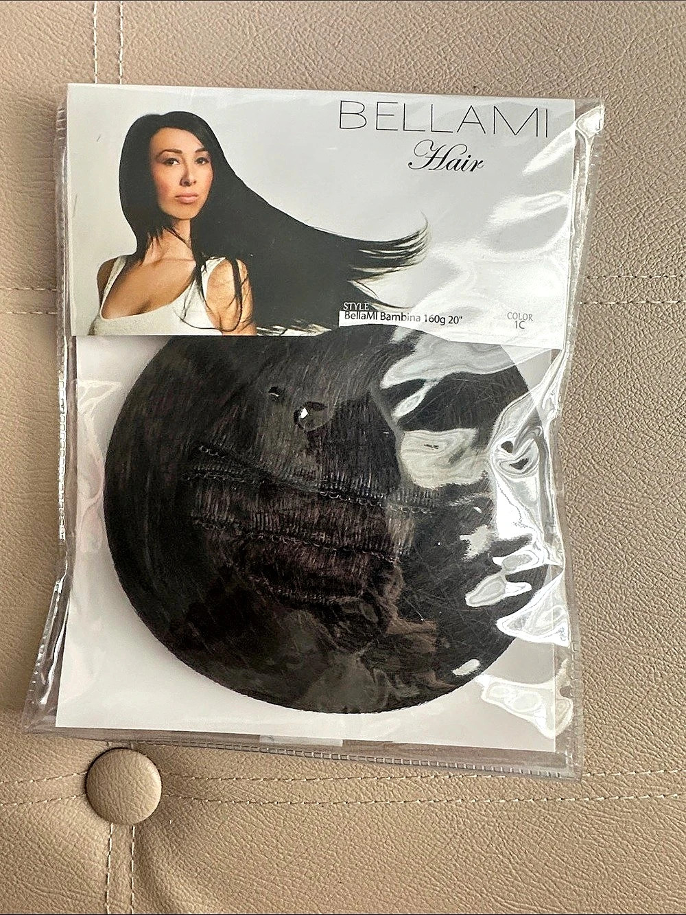 Bellami Bambina 160g 20" Black NWT